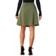 thumbnail image 3 of INSPIRE CHIC Falda de Mujer de Vuelta a la Escuela de Cintura Alta Línea A Acampanada Casual Falda de Mezclilla Verde Militar XL, 3 of 5