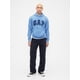 thumbnail image 2 of Buzo con Capucha GAP Heritage Logo Azul Wind Talle S, 2 of 3