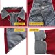 thumbnail image 3 of Chaqueta medieval Steampunk para hombre, color rojo, talla L, 3 of 6