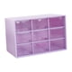 thumbnail image 3 of Cajón organizador pequeño para escritorio, caja organizadora de cuentas, soporte para caja de almacenamiento de joyería, caja de almacenamiento de esc Púrpura, 3 of 5