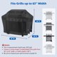 thumbnail image 2 of Cubierta para parrilla SunPatio 165 x 61 x 112 cm, impermeable, para asador BBQ, 2 of 9