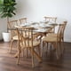 thumbnail image 1 of Comedor Moderno Mesa Xinia 140x90 + 6 Sillas Crosswood Natural, 1 of 2