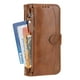thumbnail image 2 of Suitable For Samsung Galaxy S21 S22+ S23ultra S23plus Zipper Wallet Leather Case Anti-fall Mobile Phone Case Full Bag Cover, 2 of 3