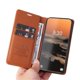 thumbnail image 3 of Funda Billetera de Cuero para Samsung Galaxy S23 Ultra con Tarjetero y Soporte - Tapa Magnética Marrón, 3 of 6