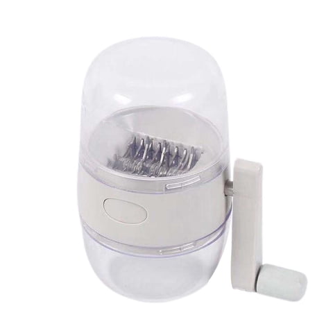 Bothyi - Molinillo De Nueces, Molinillo De Especias De Carne Portátil Multiusos Para Cocina, Nueces, Pacanas, Blanco