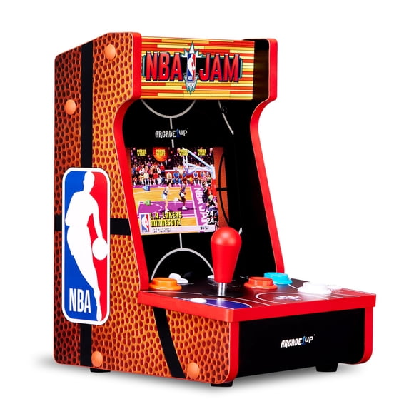 Máquina arcade ARCADE1UP NBA JAM con pantalla LCD de 7 pulgadas