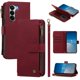 thumbnail image 1 of Cartera para OnePlus Nord CE6 Lite con Ranuras para Tarjetas, Rojo, 1 of 6