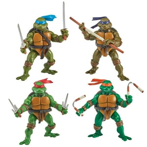 Figura De Acción Tmnt Classic 4 2003 Turtles, Paquete De 4 Unidades