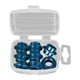 thumbnail image 1 of 8 Piezas De Espaciadores De Rodamientos Para Patines En Línea De 8 Mm Para Mujeres, Patinetas Para Exteriores, Color Azul, 1 of 5