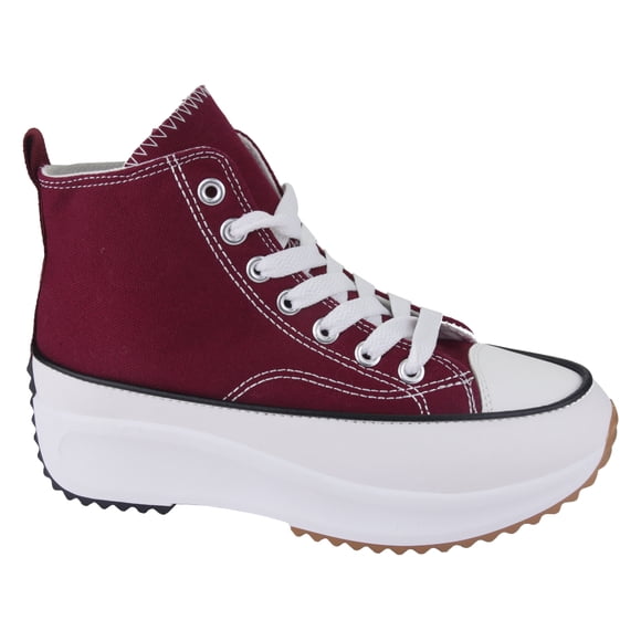Zapatilla Funway Mujer Biggerh-1 Burdeo Moda