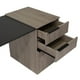 thumbnail image 5 of Escritorio 2 Cajones 1 Puerta Fm-014g Gris Y Plomo, 5 of 8