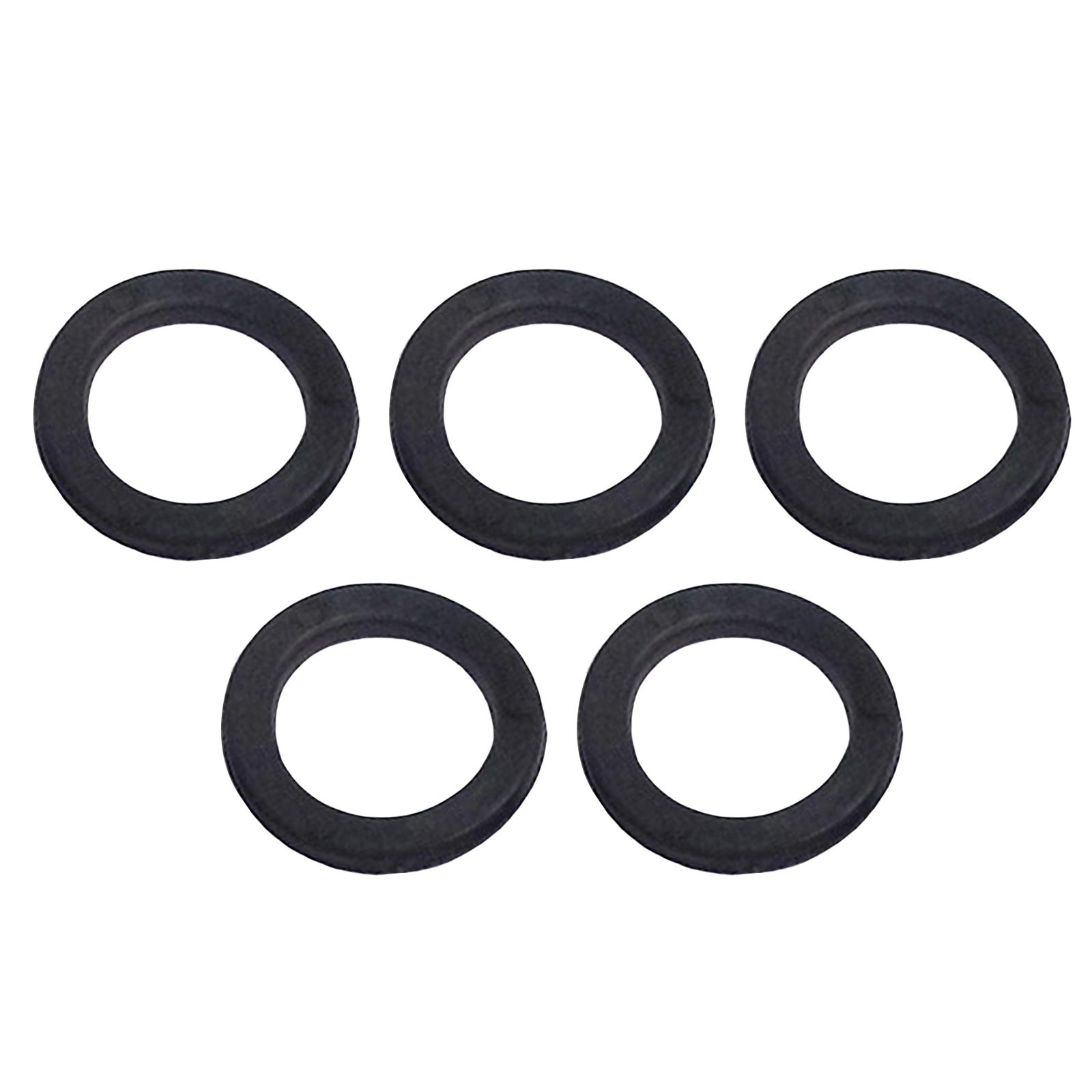 Magideal - 5 Piezas Anillos De Goma Para Barra De Pesas Con Arandela De Sellado Clip De Collar Tuerca Para Entrenamiento De Gimnasio Apto Para Ejercicio Levantam