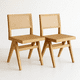 thumbnail image 1 of Pack de 2 Sillas Savia de Rattan - Natural, 1 of 7