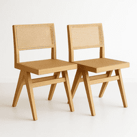 Klik Muebles - Pack De 2 Sillas Savia De Rattan - Natural