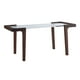 thumbnail image 3 of Mesa De Acrílico Para Muebles De Casa De Muñecas, Mesa Para Comedor De Nogal, 3 of 5