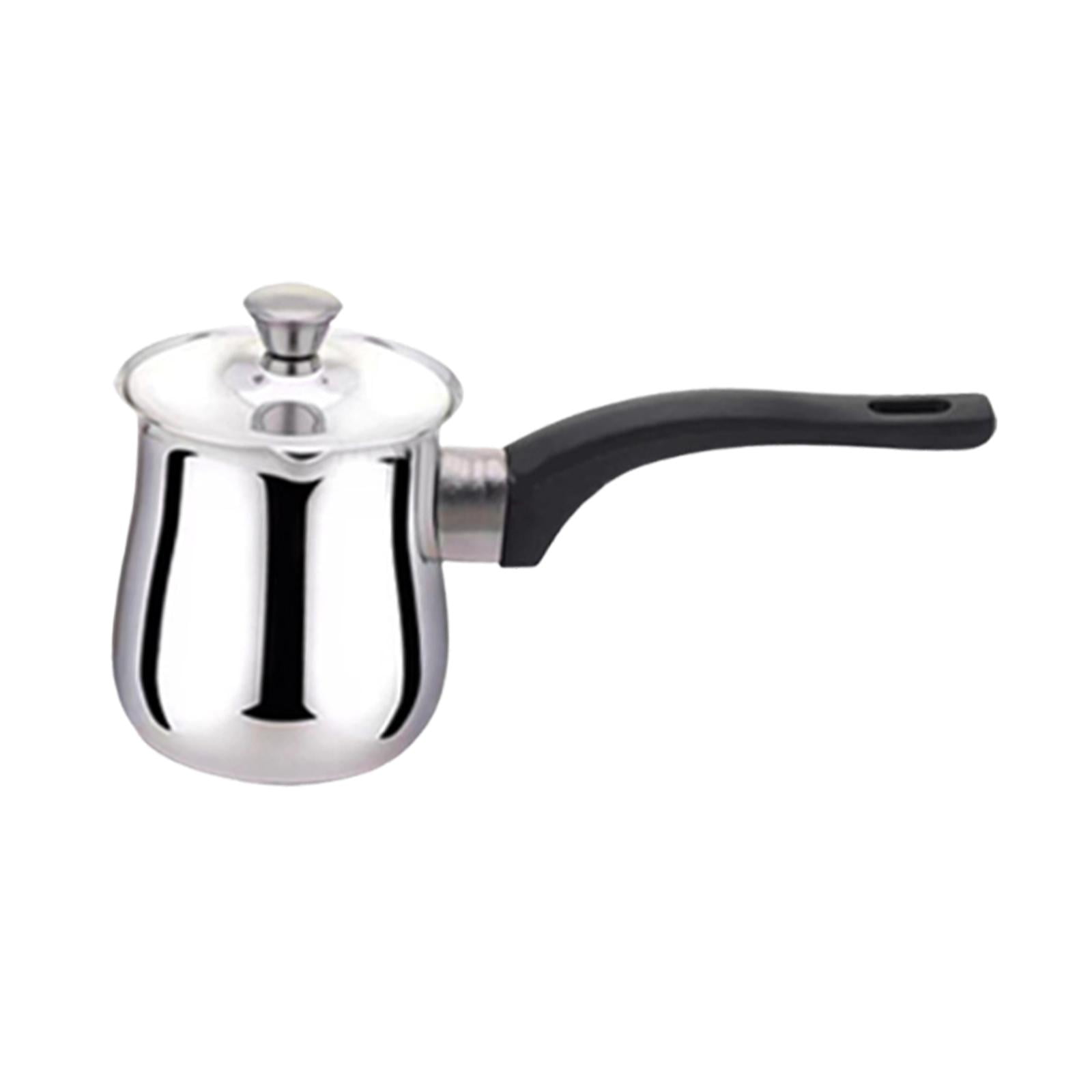 Bothyi - Cafetera Turca Con Mango Largo, Ideal Para Oficina, Picnic Y Camping, 1080 Ml