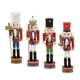 thumbnail image 1 of 4x Figuras De Cascanueces De Madera Cascanueces Coleccionables Para Estantes De Casa Al Aire Libre Estilo B, 1 of 5
