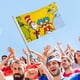 thumbnail image 4 of Gato Gruñón Bandera impresa con temática, regalo perfecto para fanáticos, amigos y familiares, y adecuada para actividades al aire libre e interiores, decoraciones de fiesta.120cm×180cm, 4 of 6