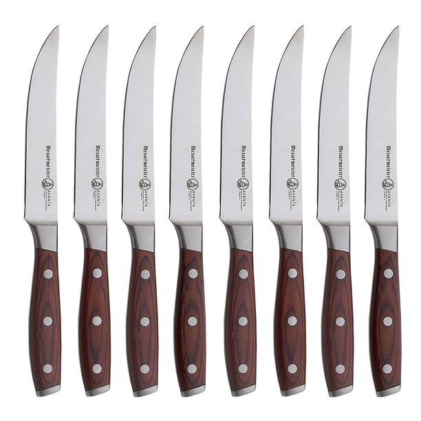 Juego de cuchillos para carne Messermeister Avanta forjados de 13 cm, paquete de 2