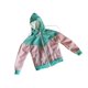thumbnail image 2 of Ropa Para Figuras A Escala 1:6, Sudadera Con Capucha Y Cremallera, Chaqueta Mini Para Figuras De Acción De 12 Pulgadas, Rosa Y Verde, 2 of 5