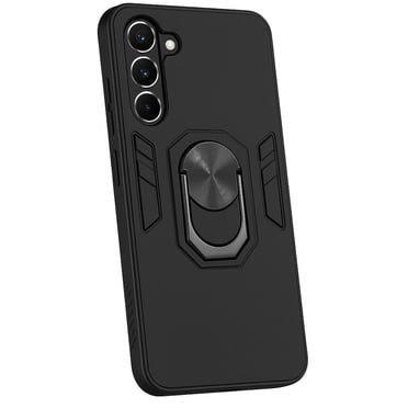 Carcasa Para Samsung S25 Fe Anti Golpes Anillo Negro