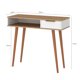 thumbnail image 4 of Arrimo Ra22Arr 1 Cajón 1 Nicho Patas De Madera Miel - Blanco, 4 of 5