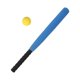 thumbnail image 2 of Juego De Bate Y Pelota De Béisbol, Juguete Educativo Ligero De 21 Pulgadas, Juegos De Béisbol, Color Azul, 2 of 5
