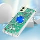 thumbnail image 4 of Funda Para Sansung Galaxy A06 Con Brillo Líquido, Protección Completa Y Soporte De Anillo Giratorio, 4 of 4