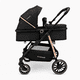 thumbnail image 3 of Coche Cuna Travel System Aureo Isofix Gold Negro Bebesit, 3 of 3