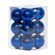 thumbnail image 1 of Pack 12 Esferas Navidad Bambalinas 6cm Adornos Para Arbolito AZUL, 1 of 4