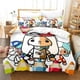 thumbnail image 2 of 3D Anime Game Toca Bocas Bedding Set King Twin Double Child Bedding Set Microfiber or Polyester Duvet Cover Set Home Textiles, 2 of 5