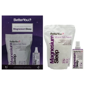 Betteryou - The Wellness Collection - Sueño De Magnesio De Para Unisex - Spray Corporal, Sal De Baño