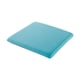thumbnail image 2 of Cojín Cuadrado De Espuma Viscoelástica Para Silla, Ideal Para Coche, Conducir, Dormitorio, Oficina, Color Azul Claro., 2 of 5