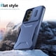 thumbnail image 4 of Funda Resistente para Samsung Galaxy A35 5G con Tapa Deslizante y Protección Militar Azul, 4 of 5