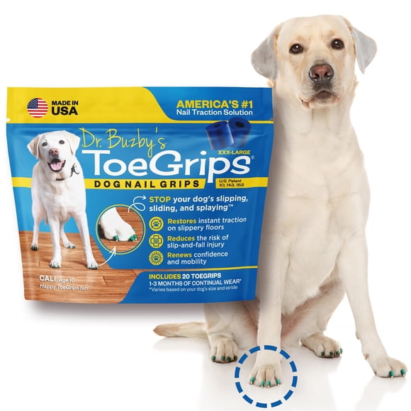 Dog TieGrips Dr. Buzby's XXXLarge, antideslizante, para suelos de madera