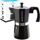 thumbnail image 1 of Cafetera de café espresso GROSCHE Milano Moka para 12 tazas, 700 ml, negra, 1 of 9