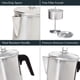 thumbnail image 4 of Percolador de café Primula Today, aluminio, 9 tazas, plateado, 4 of 7