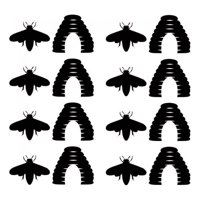 Rienda Libre Graphics - Decomural Honey Bee Food Kitchen Set Ws-44211