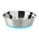 thumbnail image 1 of Cuenco de acero inoxidable para perros y gatos, antideslizante, con base de goma antiderrames., 1 of 5