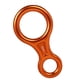 thumbnail image 3 of 35kN 8 Descensor licencia de aparejo Escalada de árboles de roca Equipo de rápel de resistencia Dispositivo de aseguramiento cuesta abajo Naranja, 3 of 5