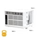 thumbnail image 4 of Aire acondicionado de ventana Whirlpool 6,000 BTU con deshumidificador, 4 of 9