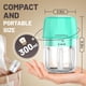 thumbnail image 3 of Mini procesador de alimentos KitchekShop recargable de 300 ml sin BPA, 3 of 8