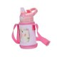thumbnail image 2 of Botella De Agua Aislada Para Regalo De Niños, Taza Con Pajita Para Viajes, Actividades Al Aire Libre, Color Rosa Con Bolsa, 2 of 3