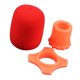 thumbnail image 2 of Protección De Micrófono De Mano Parabrisas Soporte De Manga De Varilla Inferior Cubierta De Micrófono Rojo, 2 of 5
