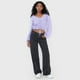thumbnail image 4 of Blusa Mujer Manga Globo Print Lila Corona, 4 of 5