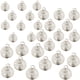 thumbnail image 2 of 30 Colgantes De Jaulas De Cuentas En Espiral Chapadas En Plata Para La Fabricación De Joyas., 2 of 3
