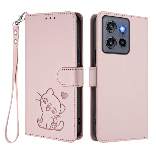 Funda Billetera Magnética para Motorola Edge 60 Neo, Rosa