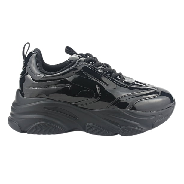 Zapatilla Chalada Mujer Mad-1 V Negro Urbano