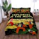 thumbnail image 1 of Tintin Adventure Duvet Cover Set Full Size Bed Linen Set Cover with Pillowcase Custom Bed Sheets, 1 of 5
