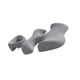 thumbnail image 5 of Almohada Facial Almohada Para El Pecho Almohada De Espuma Viscoelástica Para Masajes Para Salones De Belleza En Casa Papá Gris Claro, 5 of 5